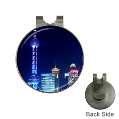 Shanghai Oriental Pearl Tv Tower Hat Clips With Golf Markers by BangZart