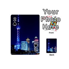 Shanghai Oriental Pearl Tv Tower Playing Cards 54 (mini)  by BangZart