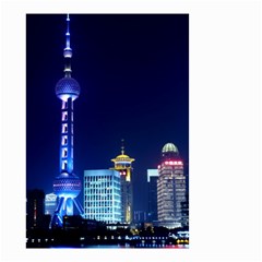 Shanghai Oriental Pearl Tv Tower Small Garden Flag (two Sides) by BangZart