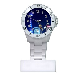 Shanghai Oriental Pearl Tv Tower Plastic Nurses Watch by BangZart