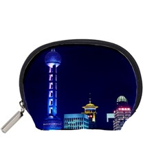 Shanghai Oriental Pearl Tv Tower Accessory Pouches (small)  by BangZart