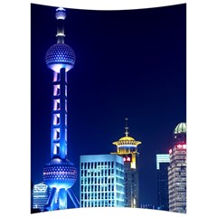 Shanghai Oriental Pearl Tv Tower Back Support Cushion by BangZart