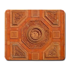 Symbolism Paneling Oriental Ornament Pattern Large Mousepads by BangZart