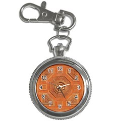 Symbolism Paneling Oriental Ornament Pattern Key Chain Watches