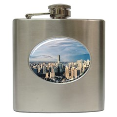 Shanghai The Window Sunny Days City Hip Flask (6 Oz) by BangZart