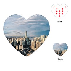 Shanghai The Window Sunny Days City Playing Cards (heart)  by BangZart