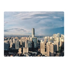 Shanghai The Window Sunny Days City Double Sided Flano Blanket (mini)  by BangZart