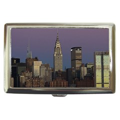 Skyline City Manhattan New York Cigarette Money Cases by BangZart