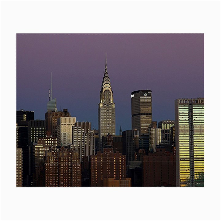 Skyline City Manhattan New York Small Glasses Cloth