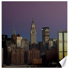 Skyline City Manhattan New York Canvas 20  X 20   by BangZart