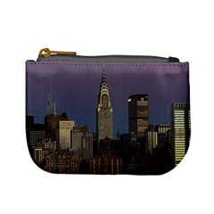 Skyline City Manhattan New York Mini Coin Purses by BangZart