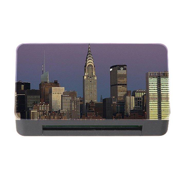 Skyline City Manhattan New York Memory Card Reader with CF