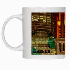 Shanghai Skyline Architecture White Mugs by BangZart