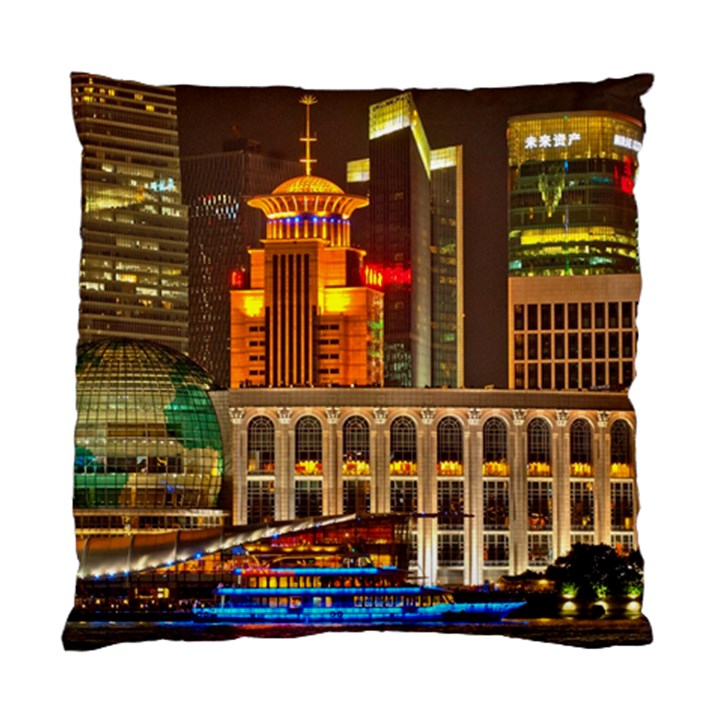 Shanghai Skyline Architecture Standard Cushion Case (Two Sides)