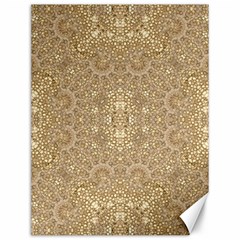 Ornate Golden Baroque Design Canvas 12  X 16   by dflcprints