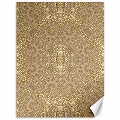 Ornate Golden Baroque Design Canvas 36  X 48   by dflcprints