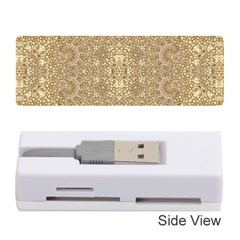 Ornate Golden Baroque Design Memory Card Reader (stick)  by dflcprints