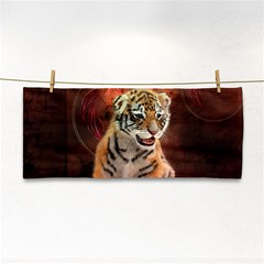 Cute Little Tiger Baby Cosmetic Storage Cases by FantasyWorld7