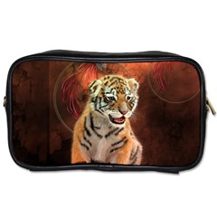 Cute Little Tiger Baby Toiletries Bags by FantasyWorld7