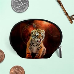 Cute Little Tiger Baby Accessory Pouches (small)  by FantasyWorld7