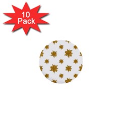 Graphic Nature Motif Pattern 1  Mini Buttons (10 Pack)  by dflcprints