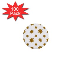 Graphic Nature Motif Pattern 1  Mini Buttons (100 Pack)  by dflcprints