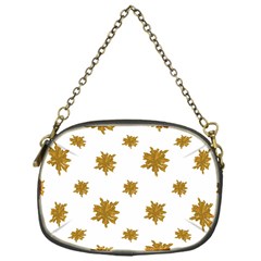 Graphic Nature Motif Pattern Chain Purses (one Side)  by dflcprints