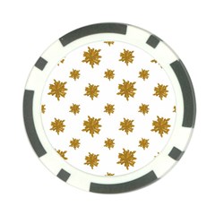 Graphic Nature Motif Pattern Poker Chip Card Guard (10 Pack) by dflcprints