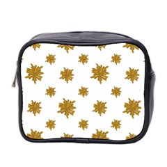 Graphic Nature Motif Pattern Mini Toiletries Bag 2-side by dflcprints