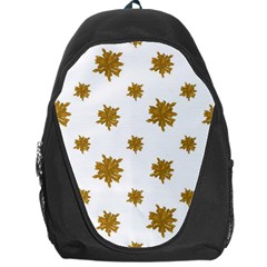 Graphic Nature Motif Pattern Backpack Bag by dflcprints