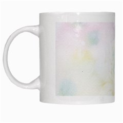 Romantic Watercolor Books And Flowers White Mugs by paulaoliveiradesign