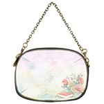 Romantic Watercolor Books and Flowers Chain Purses (One Side)  Front