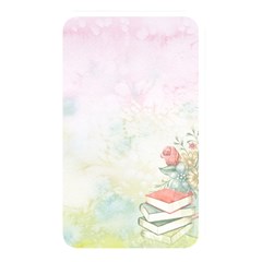 Romantic Watercolor Books And Flowers Memory Card Reader by paulaoliveiradesign