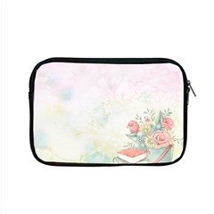 Romantic Watercolor Books And Flowers Apple Macbook Pro 15  Zipper Case by paulaoliveiradesign