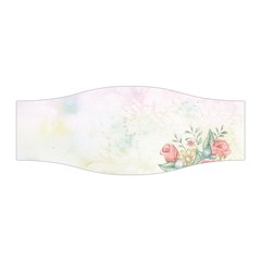 Romantic Watercolor Books And Flowers Stretchable Headband by paulaoliveiradesign