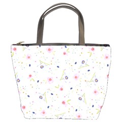 Floral Cute Girly Pattern Bucket Bags