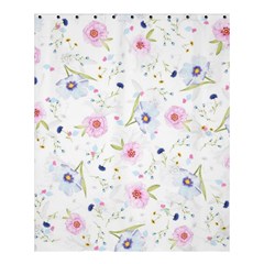 Floral Cute Girly Pattern Shower Curtain 60  x 72  (Medium) 