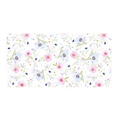 Floral Cute Girly Pattern Satin Wrap