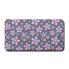 Seamless Pattern Purple Girly Floral Pattern Medium Bar Mats