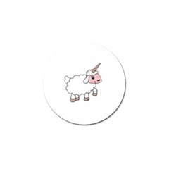 Unicorn sheep Golf Ball Marker