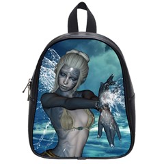 The Wonderful Water Fairy With Water Wings School Bag (small) by FantasyWorld7