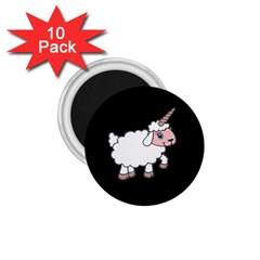 Unicorn Sheep 1 75  Magnets (10 Pack)  by Valentinaart