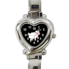 Unicorn Sheep Heart Italian Charm Watch by Valentinaart