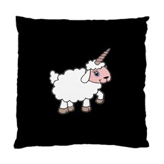 Unicorn Sheep Standard Cushion Case (one Side) by Valentinaart