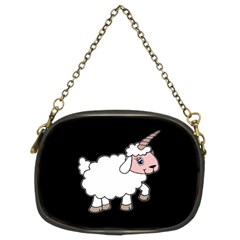 Unicorn Sheep Chain Purses (two Sides)  by Valentinaart