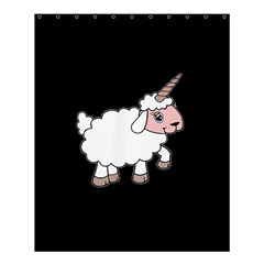 Unicorn Sheep Shower Curtain 60  X 72  (medium)  by Valentinaart