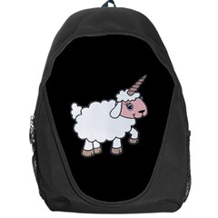 Unicorn Sheep Backpack Bag by Valentinaart