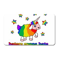 Unicorn Sheep Magnet (rectangular) by Valentinaart