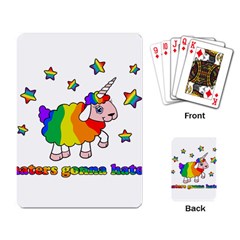 Unicorn Sheep Playing Card