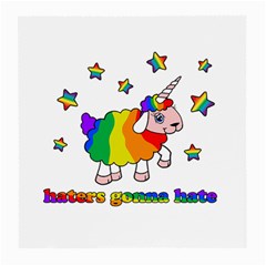 Unicorn Sheep Medium Glasses Cloth by Valentinaart